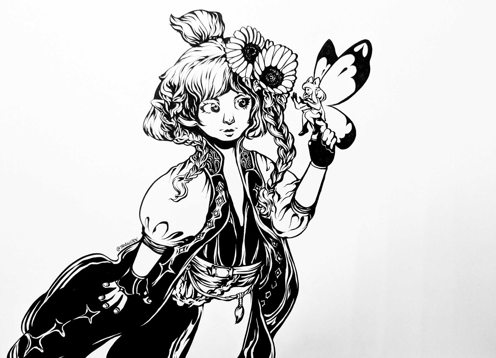 FFXIV Lalafell Character Commission