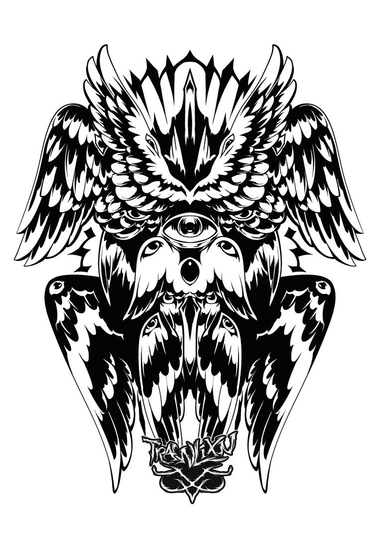 Biblically Accurate Angel Tattoo Art